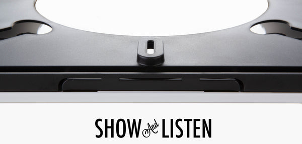 Show And Listen - 12" LP Flip Frame White