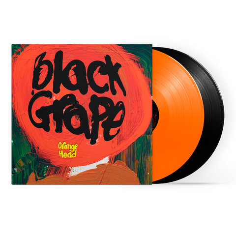 Black Grape - Orange Head (2LP Coloured Vinyl) SIGNED