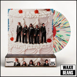Blossoms - Songs From The Wedding Cake (Now Spinning 057) (Indies Splatter Vinyl w/ Alt Artwork) (Limited to 500 copies + Hand-Numbered Magnetic Slice) + Wooden Block Record Display Stand
