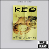 KEO - Put A Smile On For Me (Dinked Edition 418) (Yellow Marble Vinyl + Alt Artwork + Poster) (Machine Numbered)