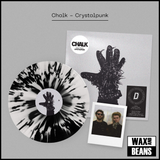 Chalk - Crystalpunk (Dinked Edition 387) (Black & White Splatter Vinyl + Signed Polaroid)