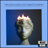 Night Swimming - Melting, Sometimes Bleeding EP (Dinked Edition 401) (Clear & Blue Splatter Vinyl + Signed & Numbered Alternative Artwork Print + Postcard)