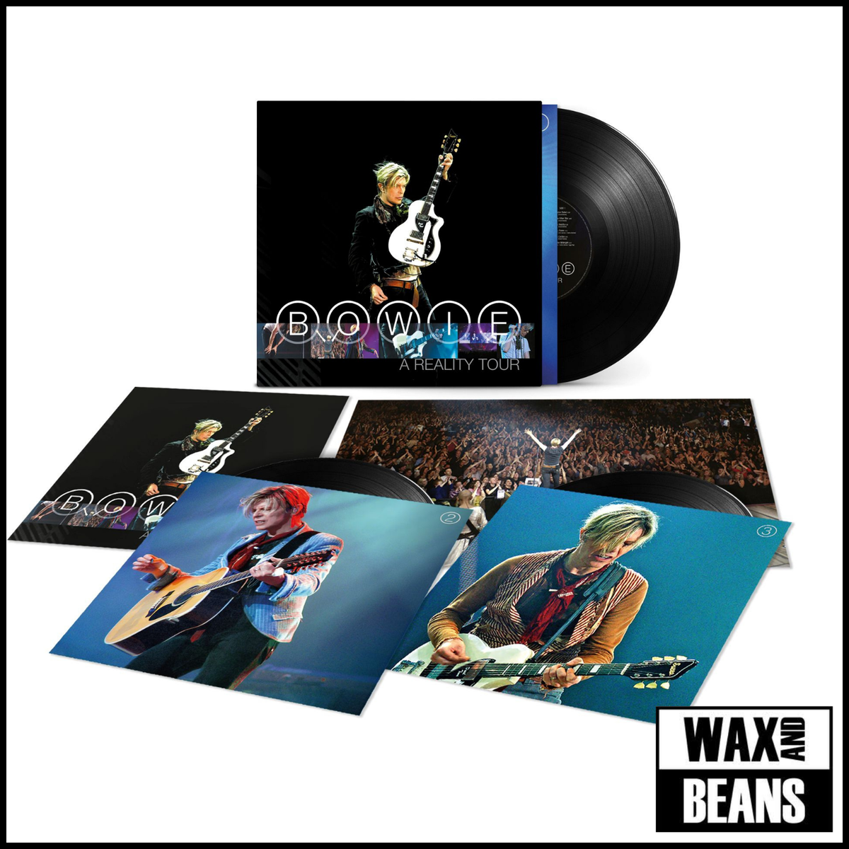 David Bowie - A Reality Tour Live (2026 Reissue) (3LP) – Wax and Beans
