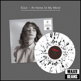 Ellur - At Home In My Mind (Dinked Edition 380) (White, Silver & Black Splatter Glass Clear Vinyl + Mirraboard Sleeve)
