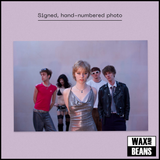SLAG - Losing (Dinked Edition 388) (Clear With Pink & White Splatter + Mag + Signed & Hand-Numbered Photo)