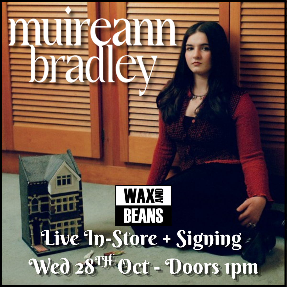 Muireann Bradley - Live In-Store + Signing (Ticket + LP) - Wednesday 28th October - Doors 1pm