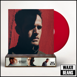Jordan Rakei - A Safe Place To Be Wild (Now Spinning 075) (Indies Red Vinyl w/Alternate Cover) (Limited to 200 Copies w/ Signed & Hand-Numbered Slice) + Wooden Block Record Display Stand