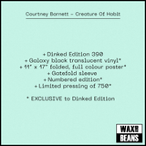 Courtney Barnett - Creature Of Habit (Dinked Edition 390) (Galaxy Black Translucent Vinyl + Poster) (Numbered)