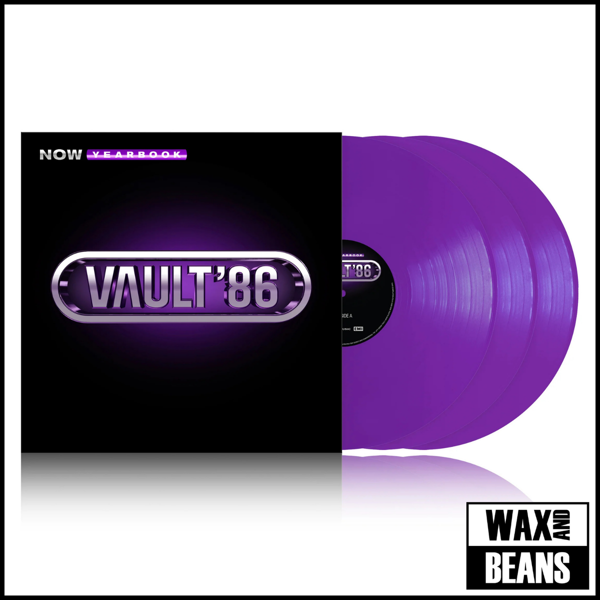 Various Artists: NOW Yearbook The Vault: 1986 (3LP Purple Vinyl)
