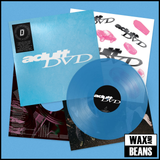 Adult DVD - Adult DVD (Dinked Edition 424) (Transparent Blue Vinyl w/ Alt Sleeve + Sticker Sheet + Signed Photo)
