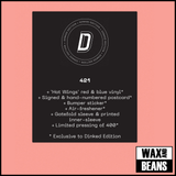 Penelope Isles - 3 (Dinked Edition 421) ('Hot Wings' Red & Blue Vinyl + Signed & Hand-Numbered Postcard + Bumper Sticker + Air Freshner)