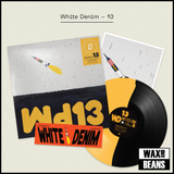 White Denim - 13 (Dinked Edition 391) (Black & Yellow Split Vinyl + Signed & Hand Numbered Art Print + Sticker)