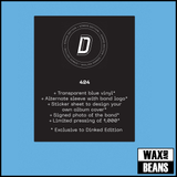 Adult DVD - Adult DVD (Dinked Edition 424) (Transparent Blue Vinyl w/ Alt Sleeve + Sticker Sheet + Signed Photo)
