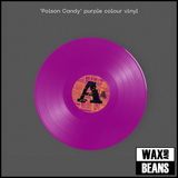 Pulled Apart By Horses - Dopamine Hits (Dinked Edition 452) ('Poison Candy' Purple Vinyl w/Screen Printed Sleeve + Signed Postcard + Double-Sided Screen Printed Inlay) (Hand-Numbered)