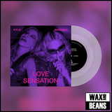Madonna & Kylie - Love Sensation (Afterhours Mix) (7" Clear Vinyl)