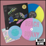 Beach Bunny - The Early Days: Animalism, Pool Party, Crybaby (Dinked Archive Edition A.33) (2LP Yellow/Blue Split & Blue/Violet Split w/ Screen Printed D-Side + Bonus 7" + Obi Strip)