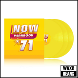 Various Artists - NOW Yearbook 1971 (3LP Yellow Vinyl)