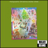 Sufjan Stevens - Worst Christmas Ever! (Dinked International Edition No.7) (Peppermint Swirl Vinyl + Holographic Christmas Sticker Sheet)