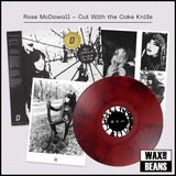 Rose McDowall - Cut With The Cake Knife (Dinked Archive Edition A.30) (Red & Black Marble Vinyl + Alternate Artwork + Numbered Obi Strip + Signed Poster + Gold Foil Sticker)