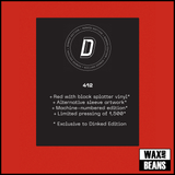 Yard Act - You're Gonna Need A Little Music (Dinked Edition 412) (Red & Black Splatter Vinyl w/ Alternate Artwork) (Machine Numbered Edition)