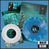 Bodega - All Inside Aquarium (Dinked Edition 422) (Cloudy Sea Blue & Transparent Light Blue Vinyl + Bonus 7" + A6 Art Card + Lyric Booklet)