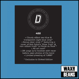 Bodega - All Inside Aquarium (Dinked Edition 422) (Cloudy Sea Blue & Transparent Light Blue Vinyl + Bonus 7" + A6 Art Card + Lyric Booklet)