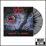 Obituary - Cause of Death - (2026 Reissue) (Grey w/Black Splatter Vinyl)