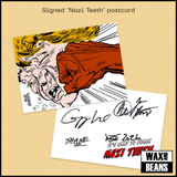 Dead Pioneers - Wagon Burner (Dinked Edition 403) (Black & White Splatter + Signed 'Nazi Teeth' Postcard + Art Print + Poster + Hand-Numbered Sleeve)