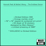 Hannah Peel & Beibei Wang - The Endless Dance (Dinked Edition 396) (Orange Marble Vinyl + Signed & Numbered Art Print + Stickers)