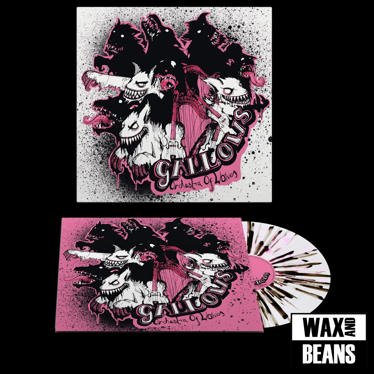 Gallows - Orchestra Of Wolves (2026 Remaster) (Indies Pink & Black Splatter)
