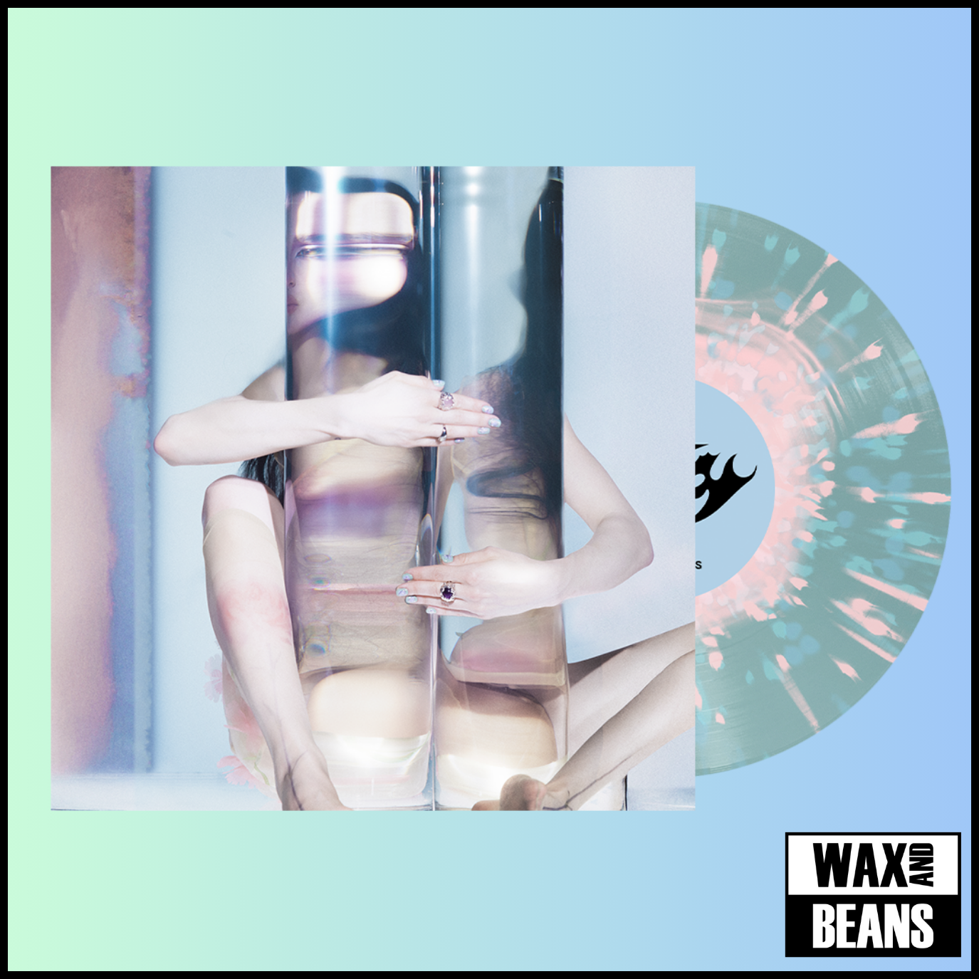 Poppy - Empty Hands (Pink In Ice Blue With Pink & Blue Splatter Vinyl ...