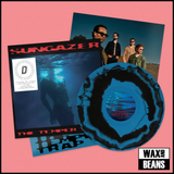 The Temper Trap - Sungazer (Dinked Edition 405) ('Deep Ocean' Blue & Black Marble Vinyl + Art Card + Bumper Sticker)