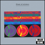 The Heads - YOURPRETTYPLACEISGOINGTOHELL (Dinked Edition 382) (2LP Transparent Blue & Green Vinyl + Prints + Stickers + Coaster)