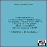 Mandy, Indiana - URGH (Dinked Edition 379) (Yellow & Magenta Splatter Vinyl + RGB Glasses & Signed Print)