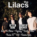 The Lilacs - Live In-Store Show + Signing **EARLY SHOW** (Ticket + Cream LP) - Thursday 15th October - Doors 6pm