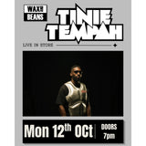 Tinie Tempah - Live In Store Show (2LP + Entry) - Monday 12th October - Doors 7pm