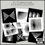 YARD - The Self-Titled EP's YARD & YARD II (Dinked Early Doors Edition ED05) (White Marbled Vinyl + Signed Art Print)