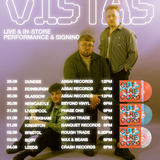 Vistas - Live In-Store (Ticket + Transparent Blue Vinyl) - Weds 3rd September - Doors 6pm