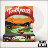Crystal Tides - Toothpaste (Limited to 200 Copies) (Now Spinning 027) (Wax and Beans Exclusive 'Toothpaste' White Vinyl w/ Signed Sleeve & Hand Numbered Slice)