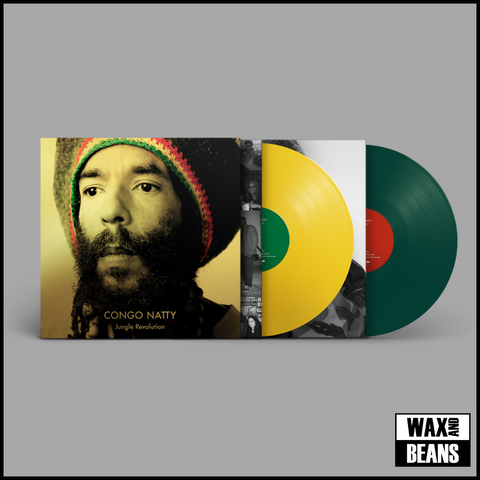 Congo Natty - Jungle Revolution (10th Anniversary Edition) (2LP Yellow & Green Vinyl)