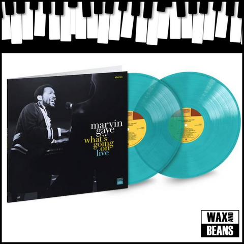 Marvin Gaye - What’s Going On Live (2LP Turquoise Vinyl)