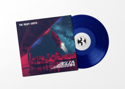 The Heavy North - Delta Shakedown (Blue Vinyl) SIGNED