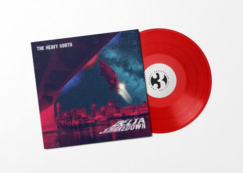 The Heavy North - Delta Shakedown (Red Vinyl) SIGNED
