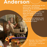 Colin Anderson - Reading From, and launching his 3rd Poetry Book, The Pointless Witterings Of An Unremarkable Yet Likeable Oaf - Saturday 21st September - Doors 7:30pm
