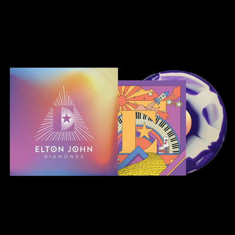 Elton John - Diamonds (Pyramid Edition) (Coloured Vinyl + Litho Print)