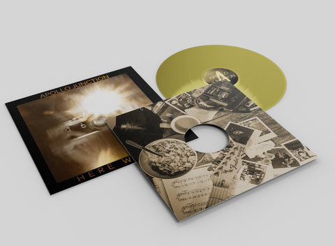 Apollo Junction - Here We Are (Limited Edition Mirror Board) (Wax and Beans Exclusive Numbered + Signed Gold Vinyl)