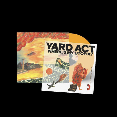 Yard Act - Where's My Utopia? (Indies Exclusive Orange + Sticker)