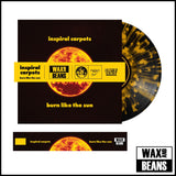 Inspiral Carpets - Burn Like The Sun (Now Spinning 052) (Wax and Beans Exclusive 'Milky Way' Vinyl w/ Signed Sleeve & Belly Band) (Hand Numbered Slice) (Limited to 300 Copies)  + Wooden Block Record Display Stand
