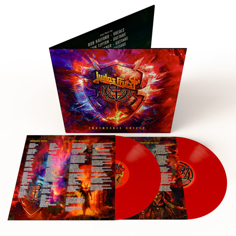 Judas Priest - Invincible Shield (Indies Exclusive 2LP Red Vinyl)