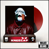 KNEECAP - FENIAN (Now Spinning 035) (Tri-Colour Red, Red & Black Vinyl) (Limited to 300 Copies w/ Signed & Hand Numbered Slice + Wooden Block Record Display Stand)